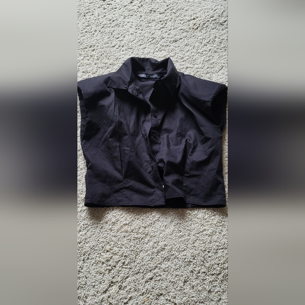 Zara Dress Black Top
